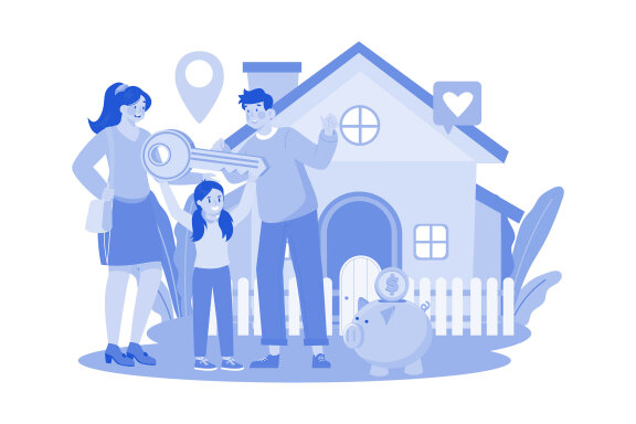M624_Online Rent Home Illustration Pack 2