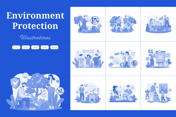 M623_Environment Protection Illustration Pack 2