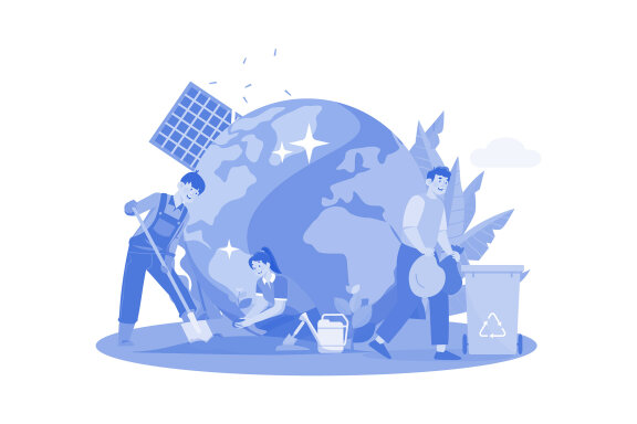 M622_Environmental Problems Illustration Pack 1