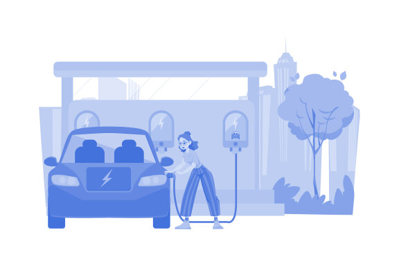 M619_Electronic Vehicle Illustration Pack