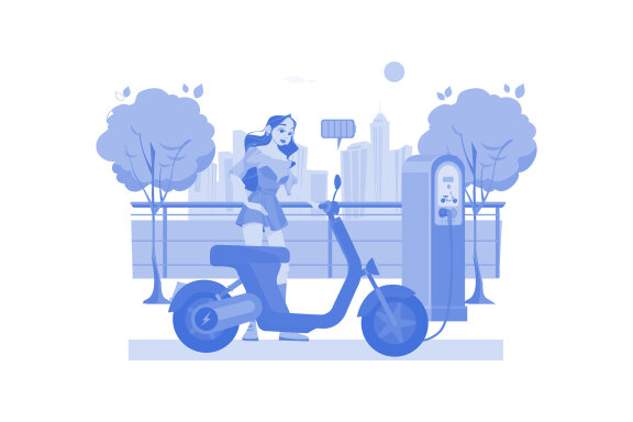 M619_Electronic Vehicle Illustration Pack