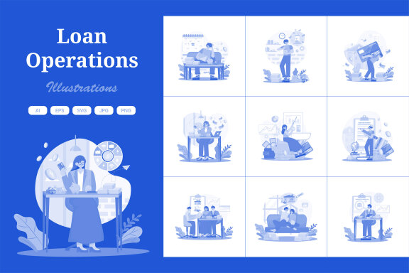 M615_Loan Operations Illustration Pack