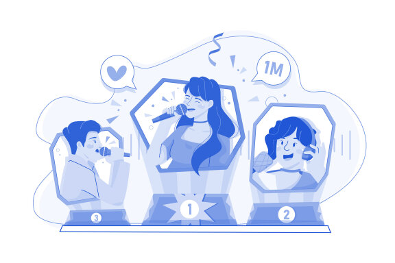 M611_Live Podcast Illustration Pack