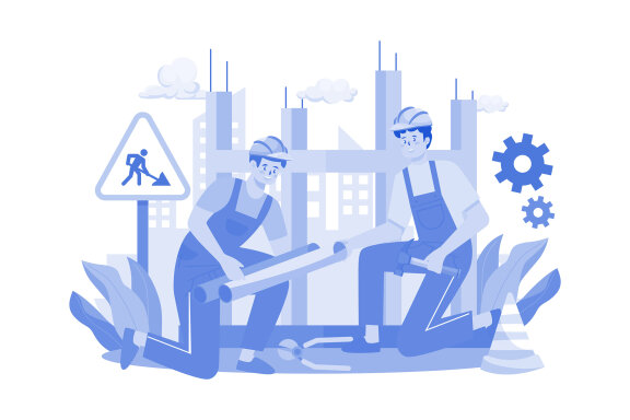 M607_Construction Services Illustration Pack