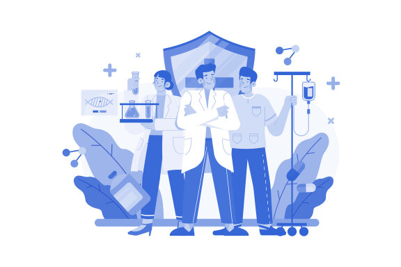 M604_World Health Day Illustration Pack