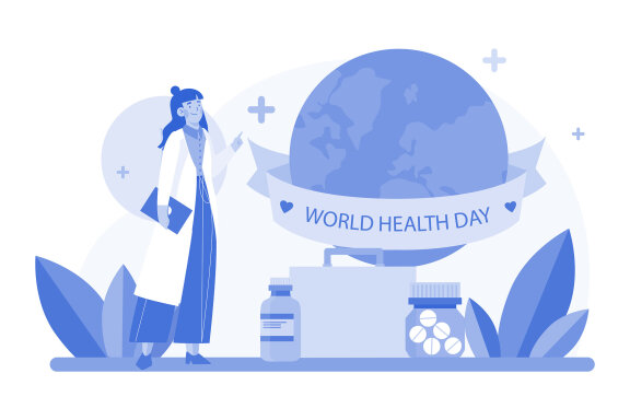 M604_World Health Day Illustration Pack