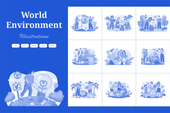 M599_World Environment Illustration Pack 1