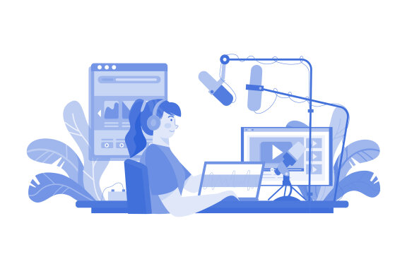 M598_Live Podcast Illustration Pack 1