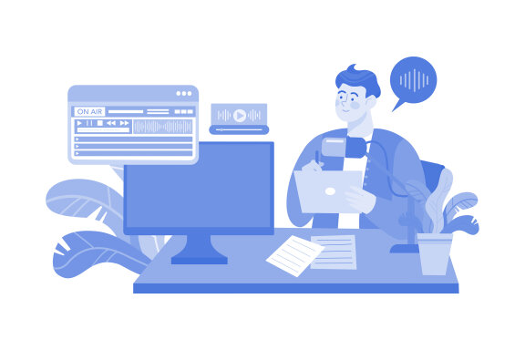 M598_Live Podcast Illustration Pack 2