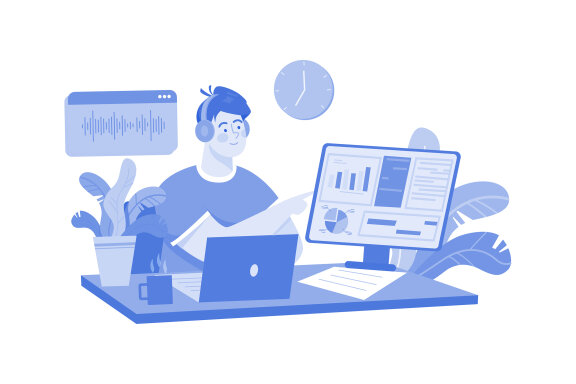 M598_Live Podcast Illustration Pack 2