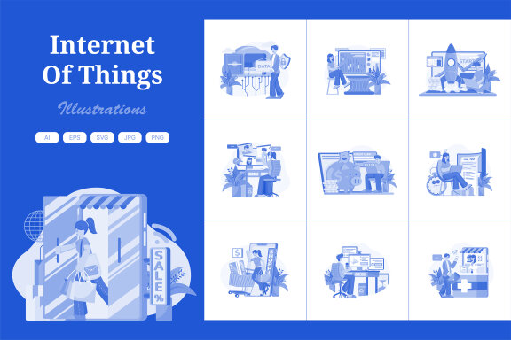 M590_Internet Of Things Illustration Pack