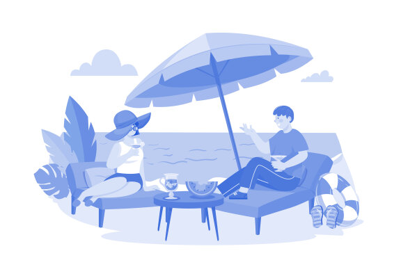 M586_Summer Holiday Illustration Pack