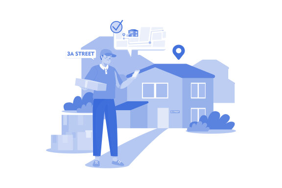 M585_Delivery Services Illustration Pack