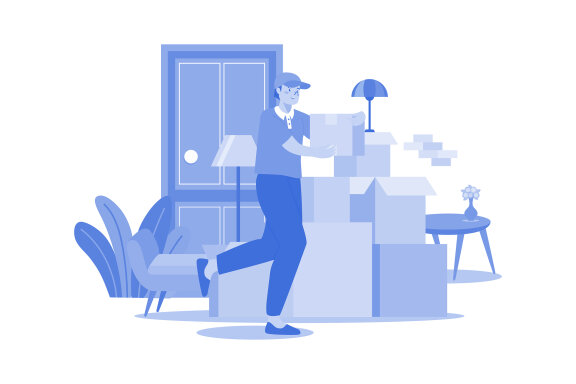 M585_Delivery Services Illustration Pack