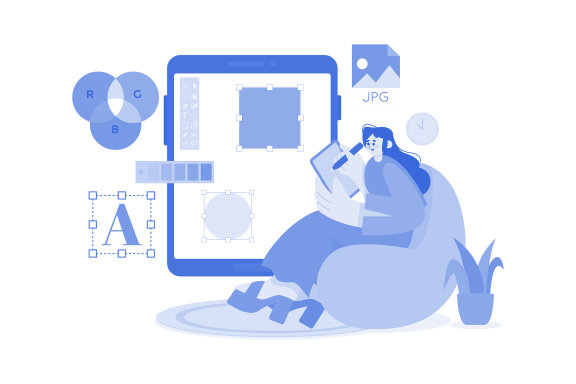 M573_Work From Home Illustration Pack