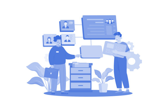 M570_Leadership Careers Illustration Pack