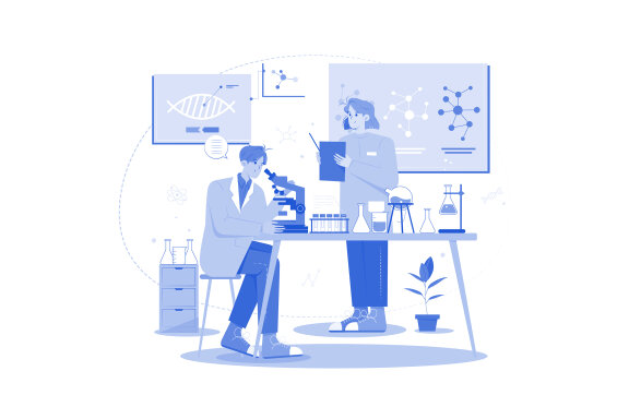 M569_Data Analyst Illustration Pack