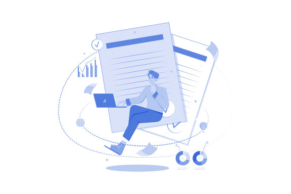M569_Data Analyst Illustration Pack