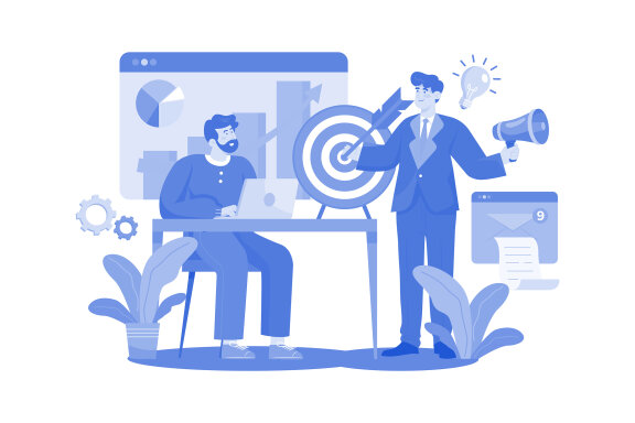 M561_Marketing Teams Illustration Pack 1