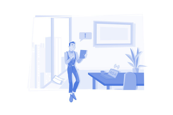 M560_Remote Work Illustration Pack