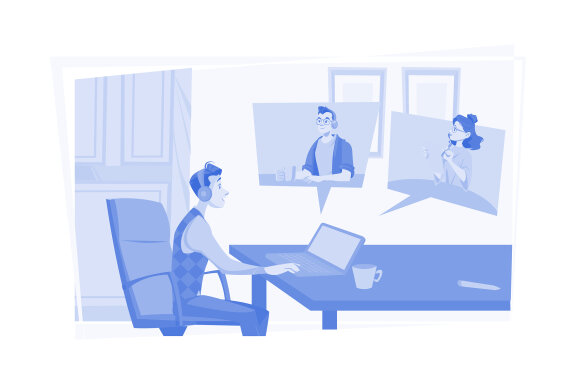 M560_Remote Work Illustration Pack