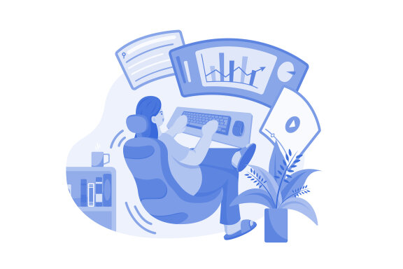 M557_Remote Work Illustration Pack