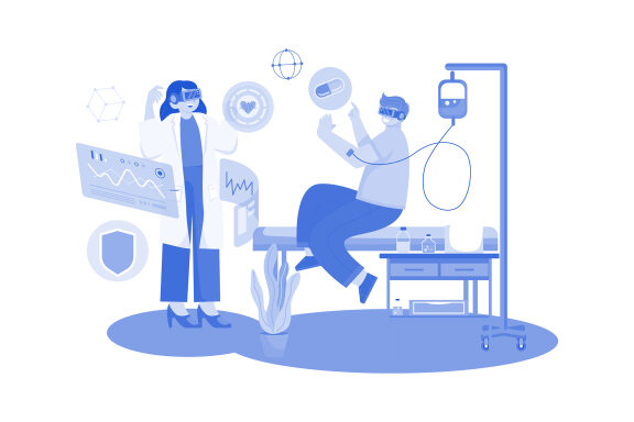 M554_Healthcare & Medical Illustration Pack 2