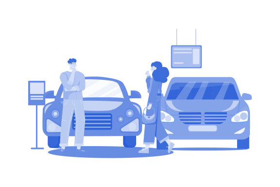 M550_Car Dealership Illustrations 2