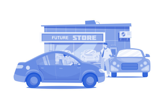 M550_Car Dealership Illustrations 2