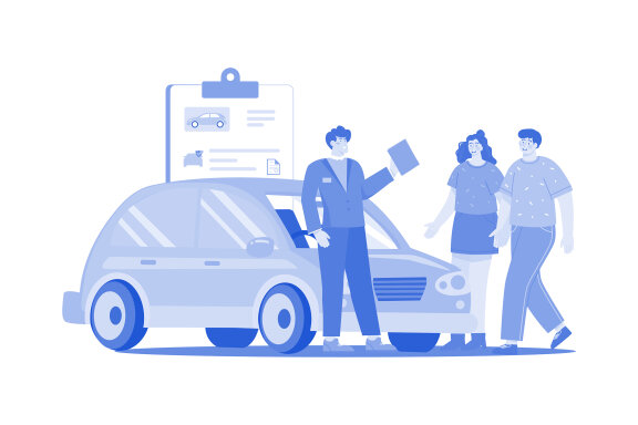 M550_Car Dealership Illustrations 2