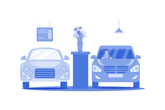 M550_Car Dealership Illustrations 2