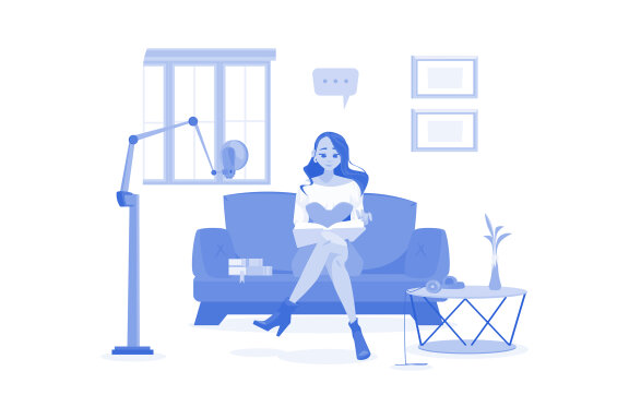 M536_Live Stream & Podcast Illustration Pack