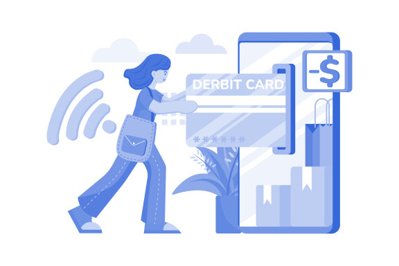 M535_Shopping Online Illustration Pack