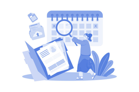 M528_Interview & Hiring Illustration Pack