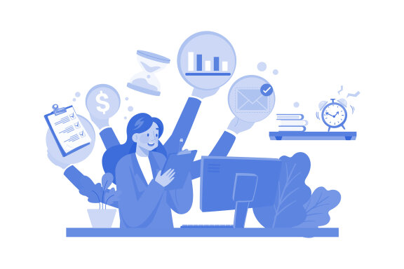 M527_Remote Working Illustration Pack