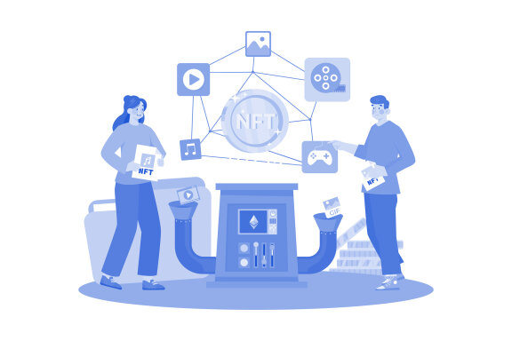 M525_NFT & Crypto Illustration Pack