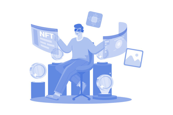 M525_NFT & Crypto Illustration Pack