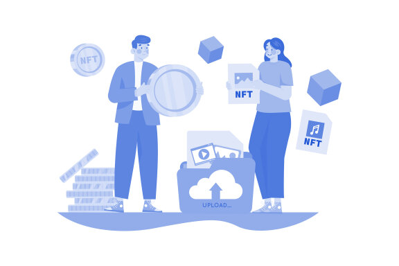 M525_NFT & Crypto Illustration Pack