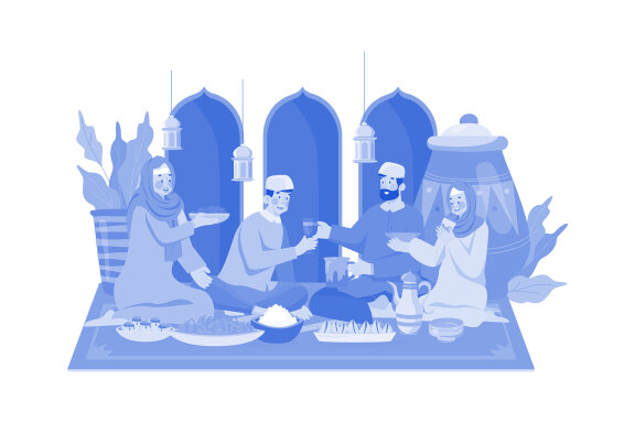 M514_Eid Mubarak Illustration Pack