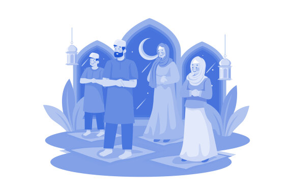 M514_Eid Mubarak Illustration Pack