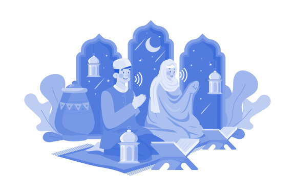M514_Eid Mubarak Illustration Pack