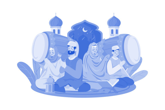 M514_Eid Mubarak Illustration Pack