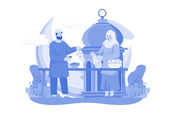 M514_Eid Mubarak Illustration Pack