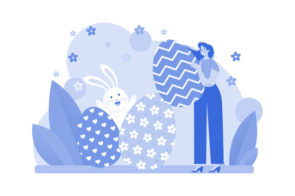 M513_ Easter Day Illustration Pack