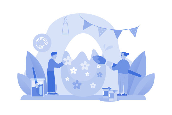 M513_ Easter Day Illustration Pack