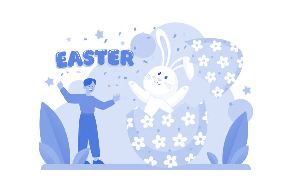 M513_ Easter Day Illustration Pack