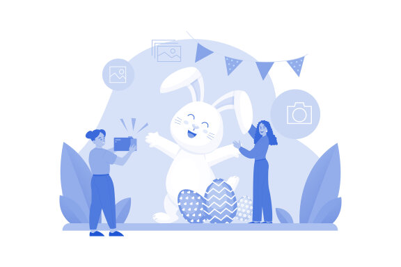 M513_ Easter Day Illustration Pack