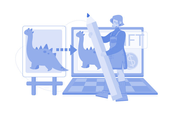 M505_NFT & Crypto Illustration Pack