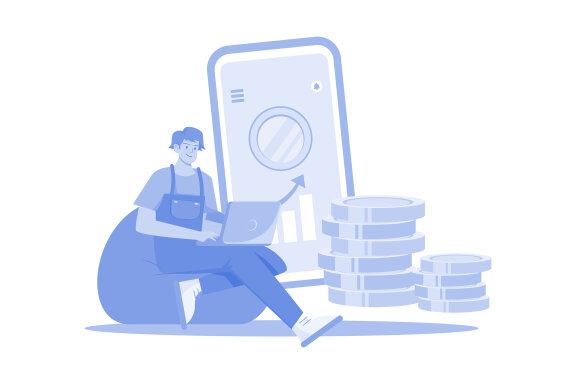 M503_Blockchain Technology Illustration Pack