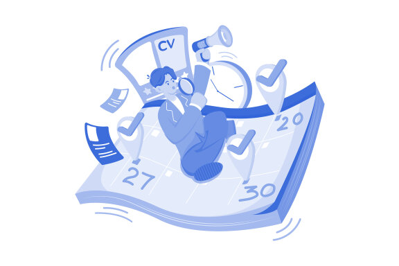 M502_Interview & Hiring Illustration Pack